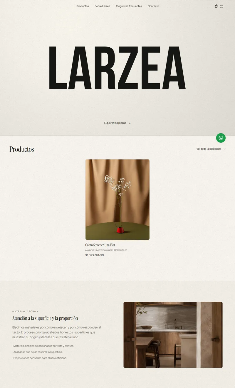 Larzea screenshot
